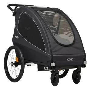 Axkid Grand Tour Cykelvagn är en rymlig multisportvagn med hög maxvikt. Perfekt för familjer som gillar att vara aktiva.