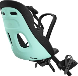 Thule Yepp Nexxt 2 Mini är en cykelsits som monteras framtill. Den passar barn upp till 15 kg.
